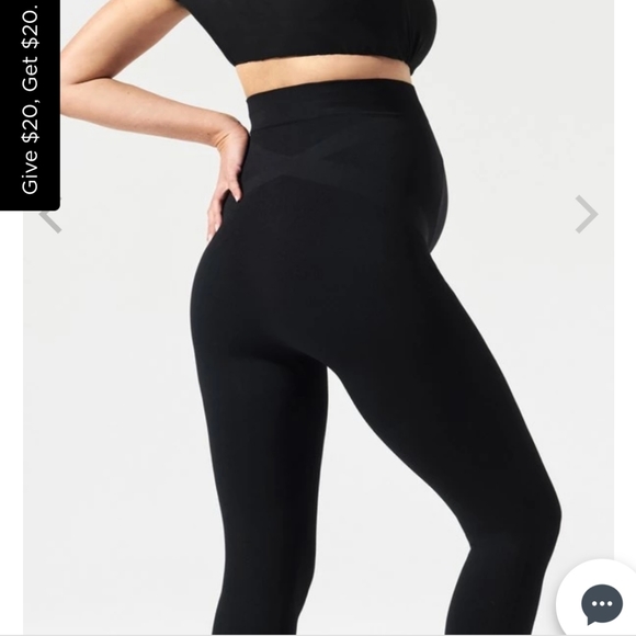 Blanqi Maternity Support Leggings - Picture 2 of 3